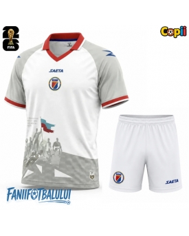 Haiti Echipament de Fotbal Replică Mondial 2026 Copii Deplasare (+ Șorturi)